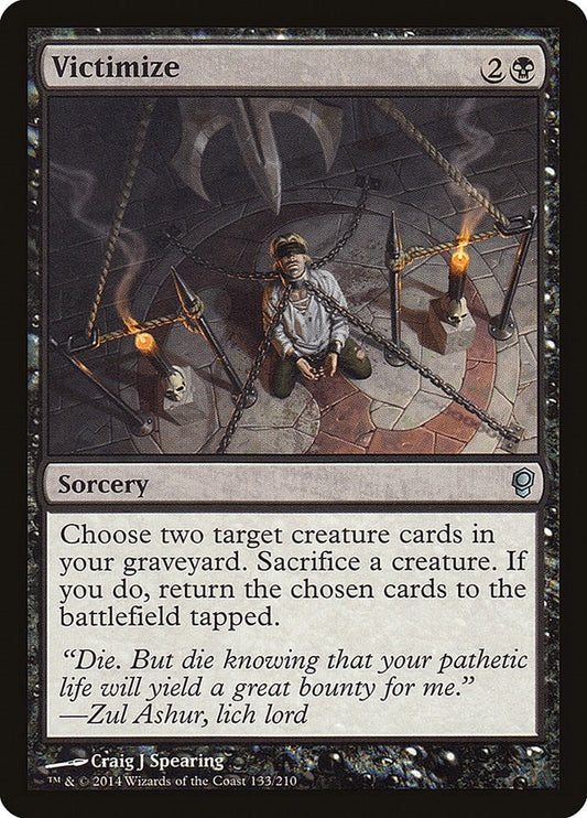 Image for Victimize (133) (Conspiracy) - Magic: The Gathering