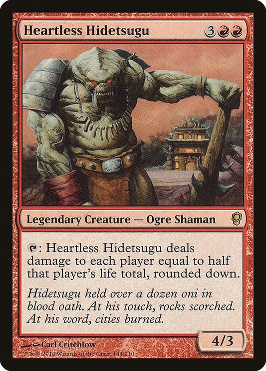 Image for Heartless Hidetsugu (144) (Conspiracy) - Magic: The Gathering