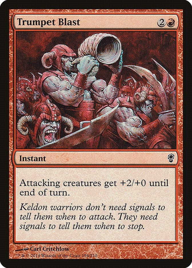 Image for Trumpet Blast (154) (Conspiracy) - Magic: The Gathering