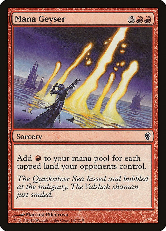 Image for Mana Geyser (147) (Conspiracy) - Magic: The Gathering