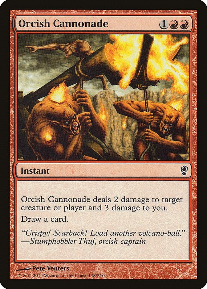 Image for Orcish Cannonade (148) (Conspiracy) - Magic: The Gathering