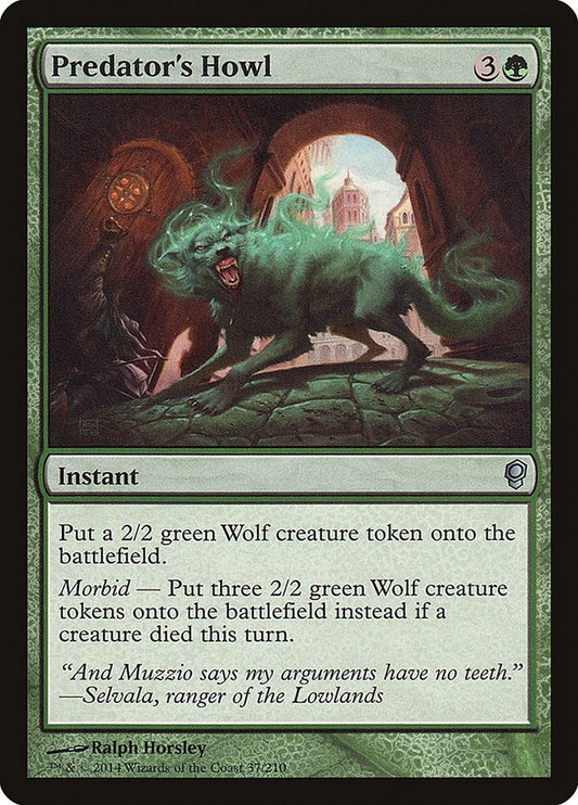 Image for Predator's Howl (37) (Conspiracy) - Magic: The Gathering