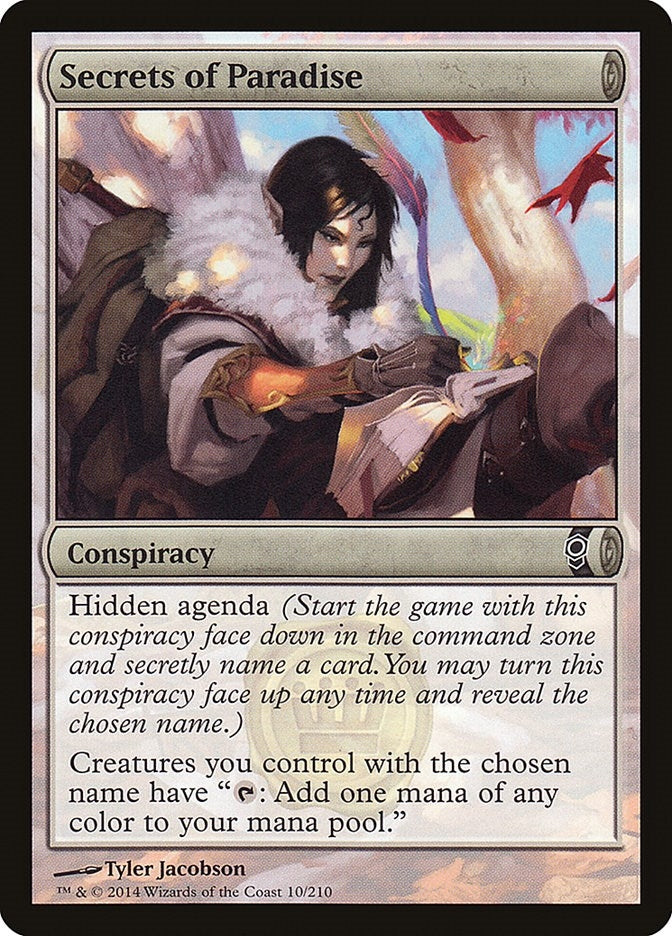 Image for Secrets of Paradise (10) (Conspiracy) - Magic: The Gathering