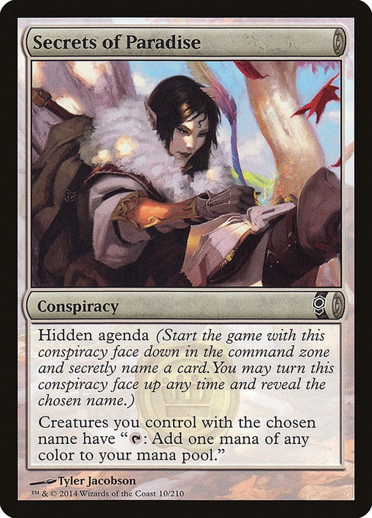 Image for Secrets of Paradise (10) (Conspiracy) - Magic: The Gathering