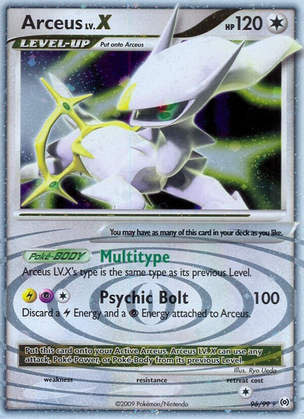 Image for Arceus Lv.X (96) (96/99) (Arceus) - Pokemon