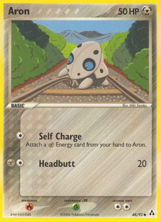 Image for Aron (48/92) (Legend Maker) - Pokemon