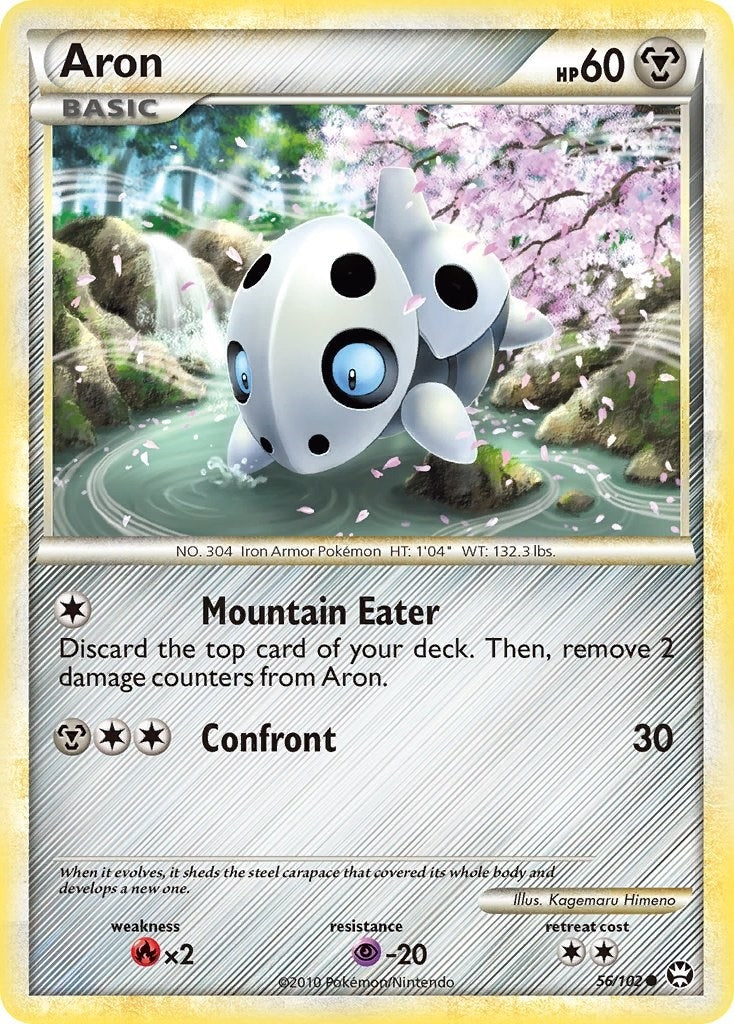 Image for Aron (56/102) (Triumphant) - Pokemon