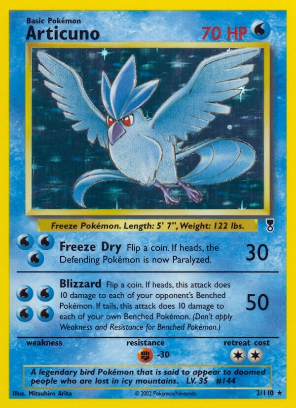 Image for Articuno (002/110) (Legendary Collection) - Pokemon
