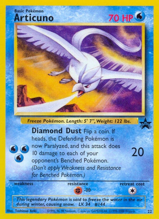 Image for Articuno (22) (22/53) (WoTC Promo) - Pokemon
