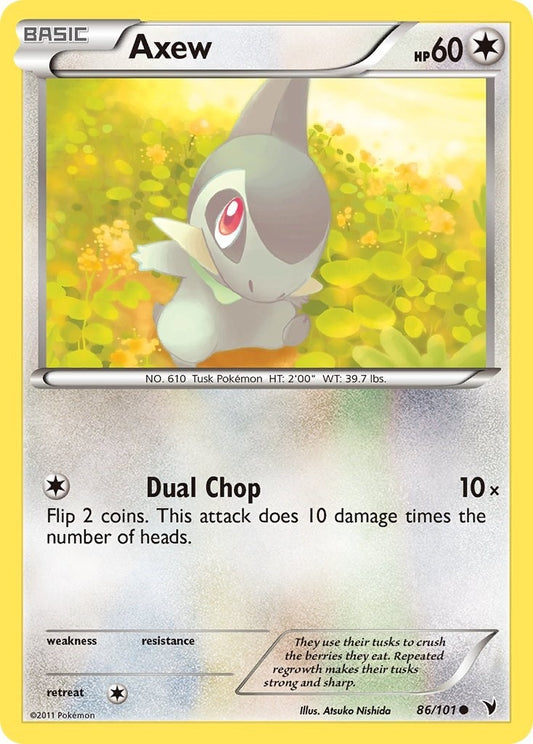 Image for Axew (86/101) (Noble Victories) - Pokemon