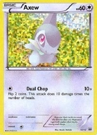 Image for Axew (012/012) (McDonald's Promos 2012) - Pokemon