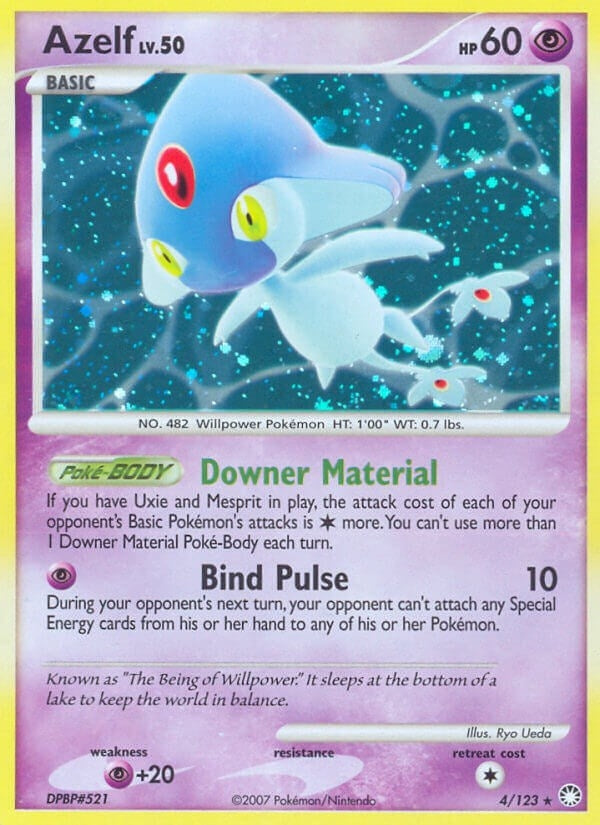 Image for Azelf (4/123) (Mysterious Treasures) - Pokemon