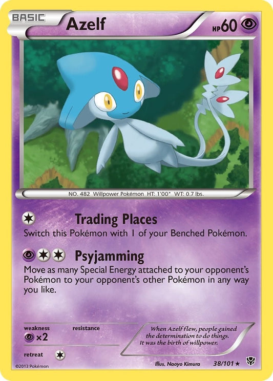 Image for Azelf (38/101) (Plasma Blast) - Pokemon