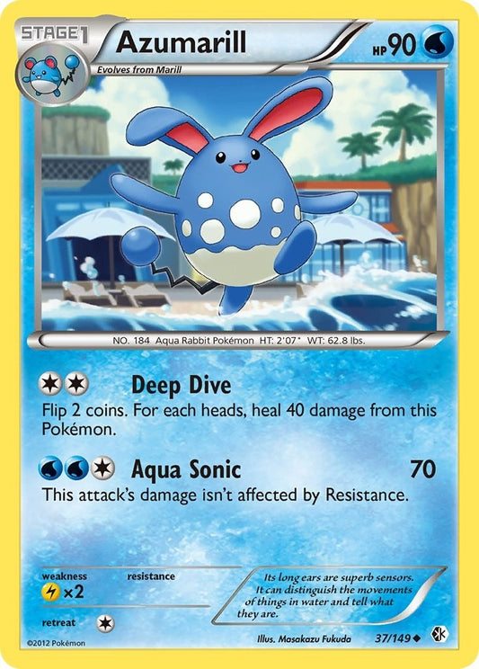 Image for Azumarill (37/149) (Boundaries Crossed) - Pokemon