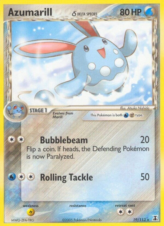 Image for Azumarill (Delta Species) (19/113) (Delta Species) - Pokemon