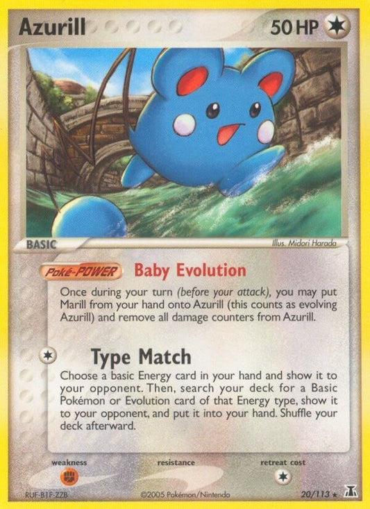 Image for Azurill (20/113) (Delta Species) - Pokemon