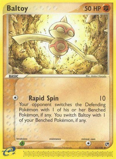 Image for Baltoy (32/100) (Sandstorm) - Pokemon