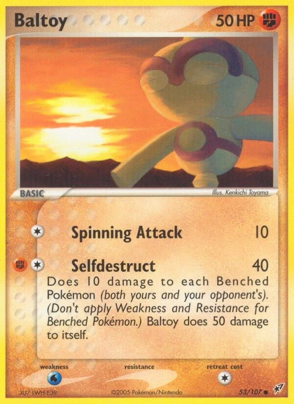 Image for Baltoy (53/107) (Deoxys) - Pokemon