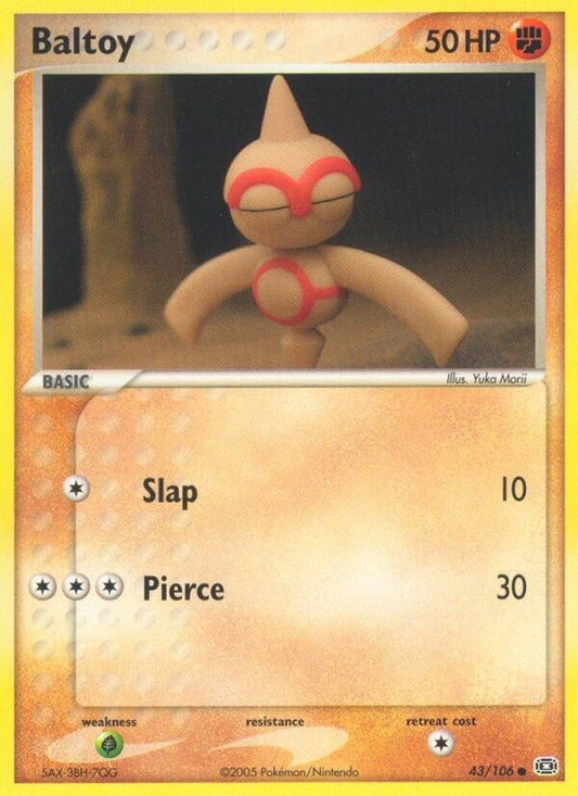 Image for Baltoy (43/106) (Emerald) - Pokemon
