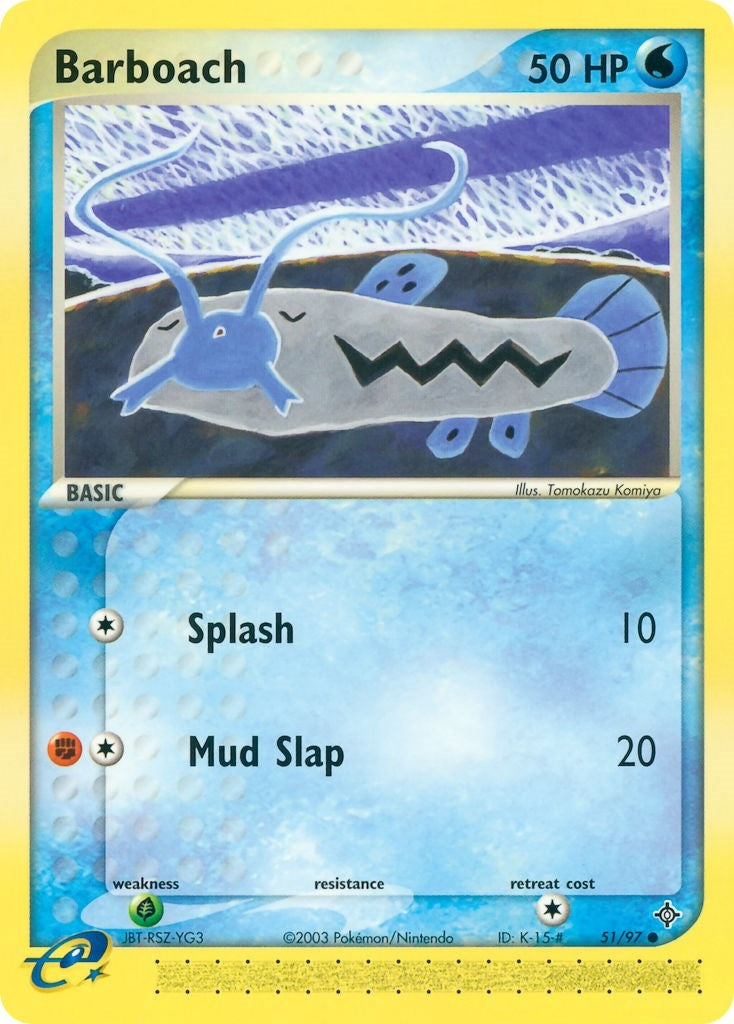 Image for Barboach (51/97) (Dragon) - Pokemon