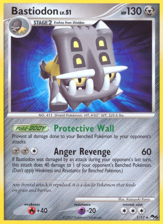 Image for Bastiodon (001/017) (POP Series 6) - Pokemon