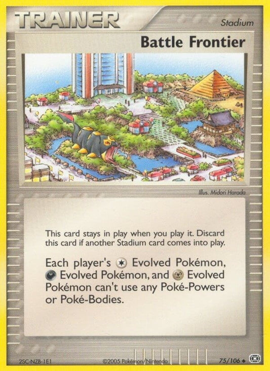 Image for Battle Frontier (75/106) (Emerald) - Pokemon