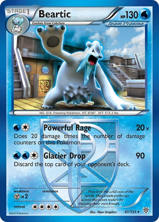 Image for Beartic (Team Plasma) (41/135) (Plasma Storm) - Pokemon