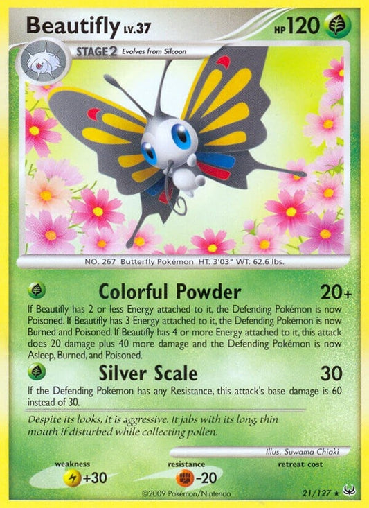 Image for Beautifly (21/127) (Platinum) - Pokemon