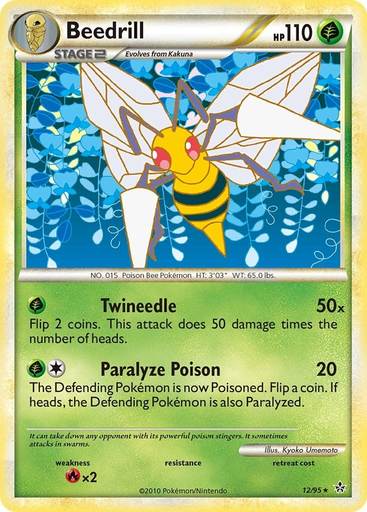 Image for Beedrill (12/95) (Unleashed) - Pokemon