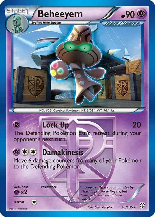 Image for Beheeyem (Team Plasma) (70/135) (Plasma Storm) - Pokemon