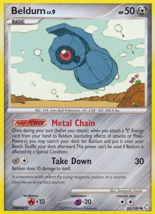 Image for Beldum (83) (83/146) (Legends Awakened) - Pokemon