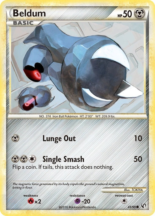 Image for Beldum (43/90) (Undaunted) - Pokemon