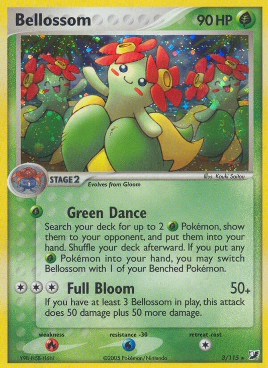 Image for Bellossom (3/115) (Unseen Forces) - Pokemon