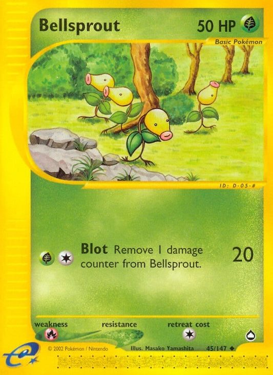 Image for Bellsprout (45) (045/147) (Aquapolis) - Pokemon