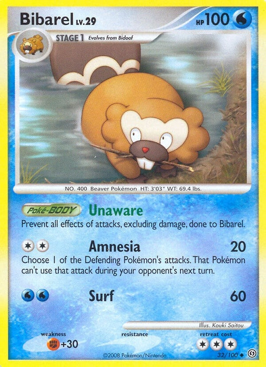 Image for Bibarel (32/100) (Stormfront) - Pokemon