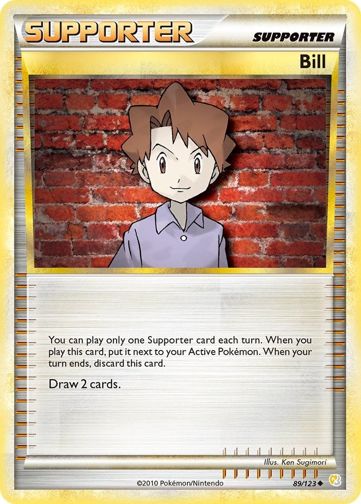 Image for Bill (89/123) (HeartGold SoulSilver) - Pokemon