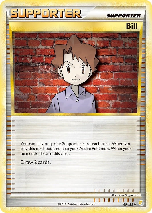Image for Bill (89/123) (HeartGold SoulSilver) - Pokemon