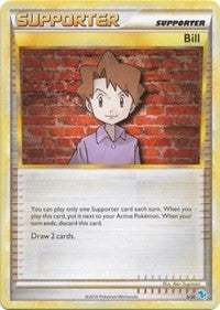 Image for Bill (#18) (18/30) (HGSS Trainer Kit: Gyarados & Raichu) - Pokemon