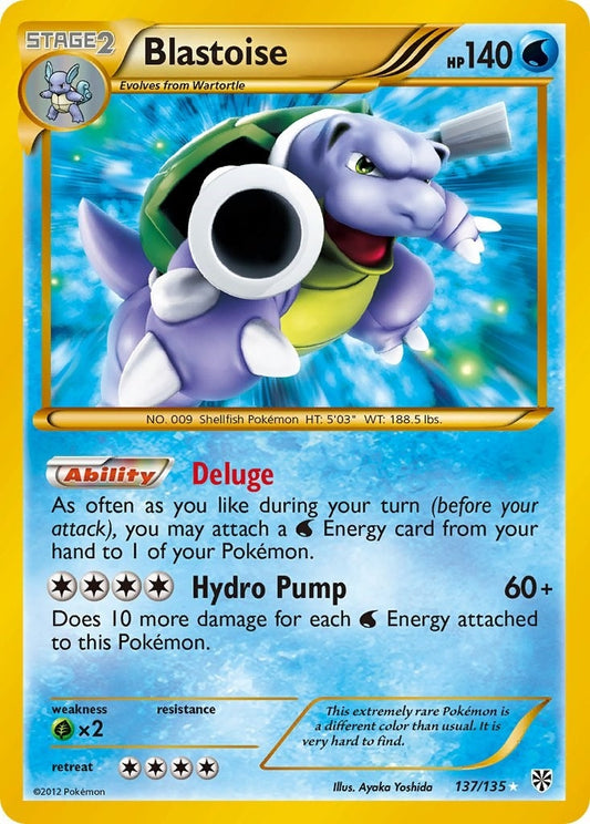 Image for Blastoise (137/135) (Plasma Storm) - Pokemon