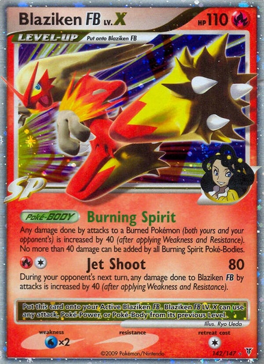 Image for Blaziken FB Lv.X (142) (Supreme Victors) - Pokemon