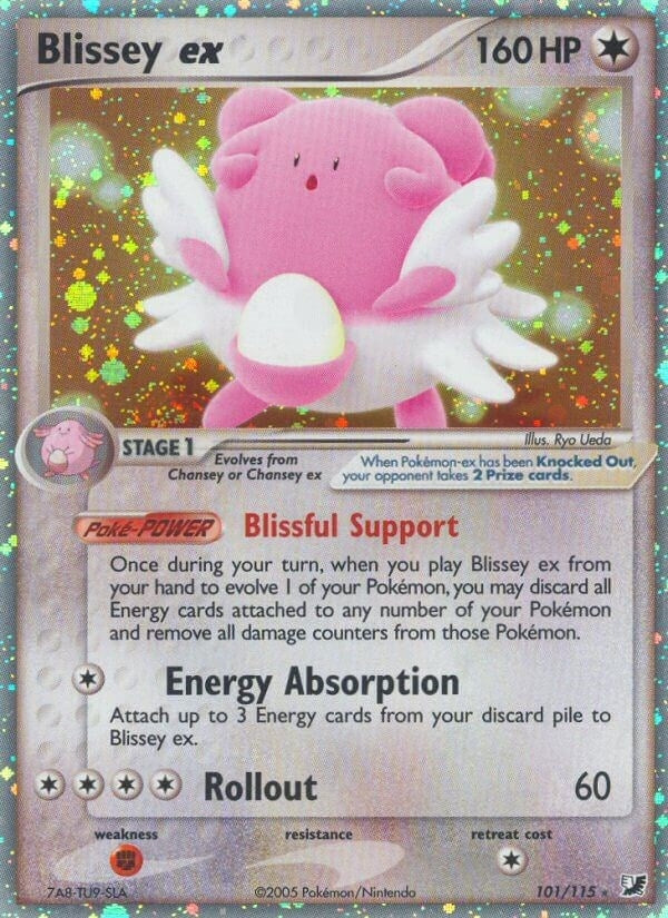 Image for Blissey ex (101/115) (Unseen Forces) - Pokemon