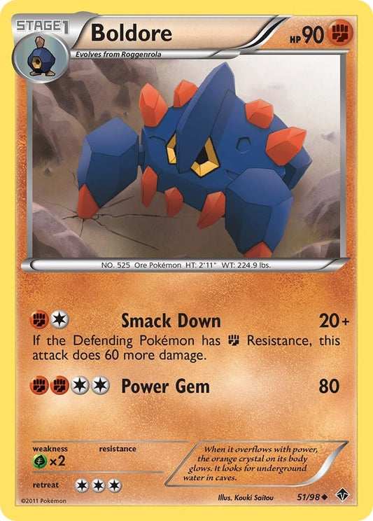 Image for Boldore (51) (51/98) (Emerging Powers) - Pokemon