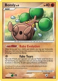 Image for Bonsly (71/130) (Diamond and Pearl) - Pokemon