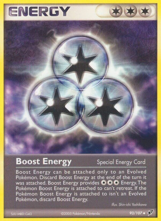 Image for Boost Energy (93/107) (Deoxys) - Pokemon