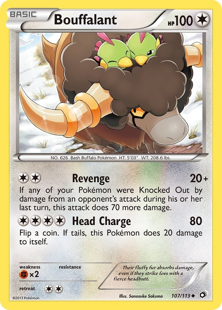 Image for Bouffalant (107/113) (Legendary Treasures) - Pokemon