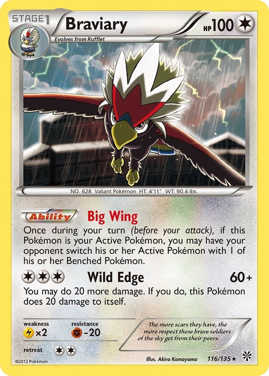 Image for Braviary (116/135) (Plasma Storm) - Pokemon