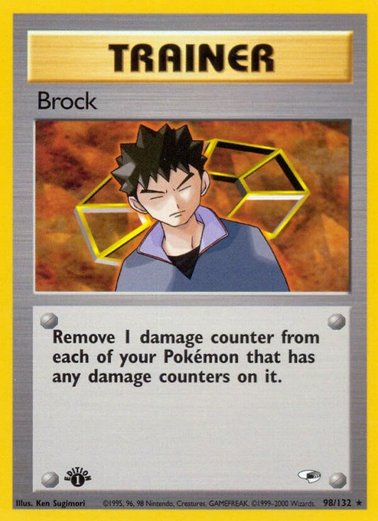 Image for Brock (98) (098/132) (Gym Heroes) - Pokemon