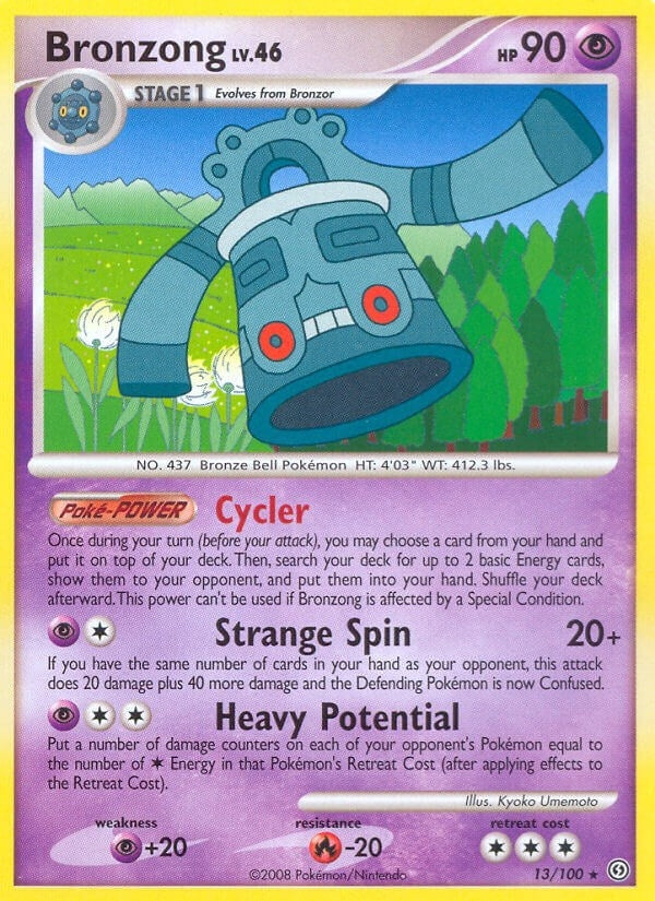 Image for Bronzong (13/100) (Stormfront) - Pokemon