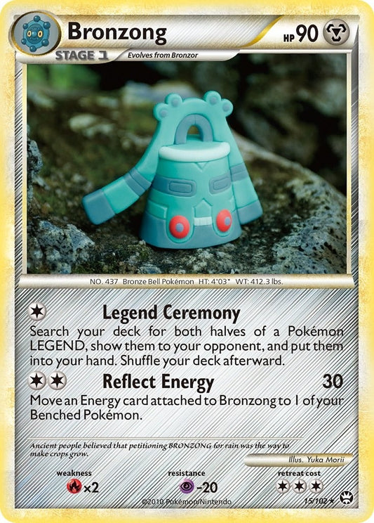 Image for Bronzong (15/102) (Triumphant) - Pokemon