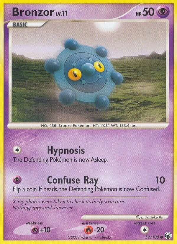 Image for Bronzor (52/100) (Majestic Dawn) - Pokemon